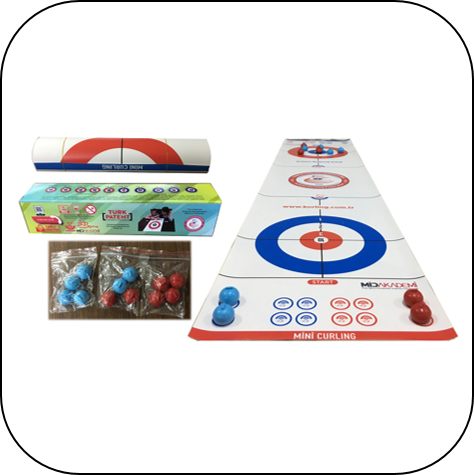 Mini curling shop